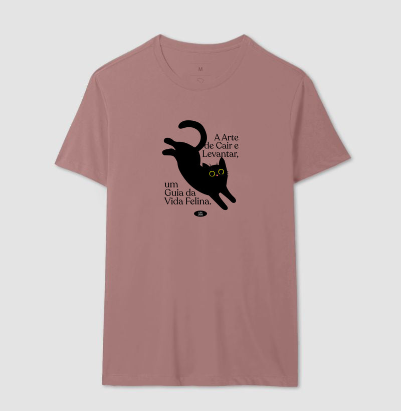 Camiseta A Arte da Vida Felina
