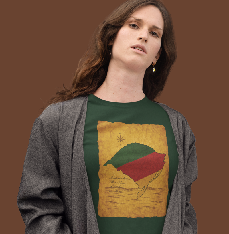 Camiseta Mapa Farroupilha