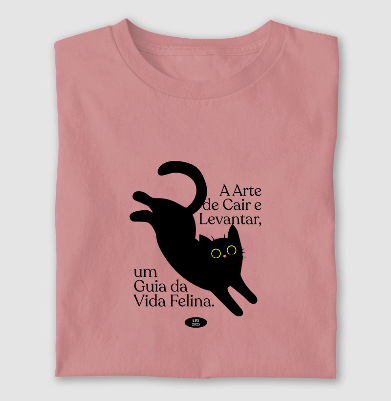 Camiseta A Arte da Vida Felina