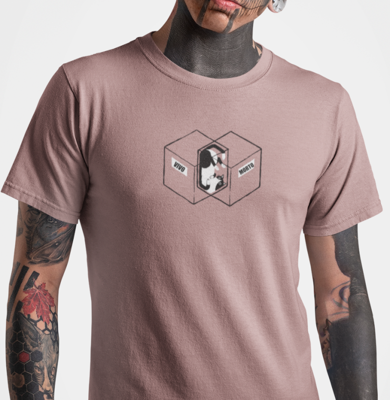 Camiseta Diagrama de Venn-Schrödinger