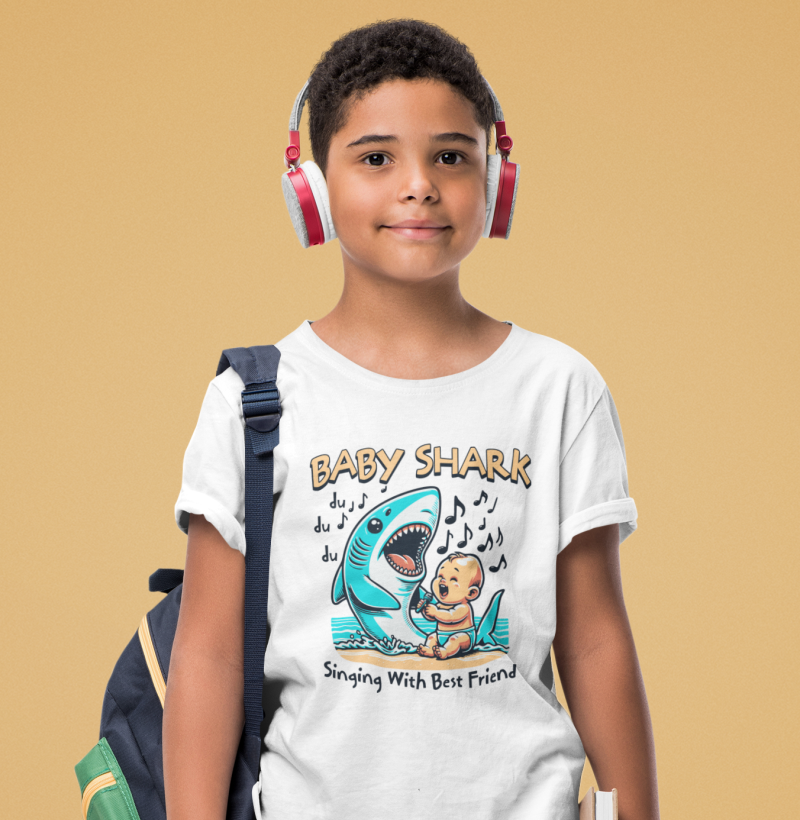 Camiseta Infantil Baby Shark