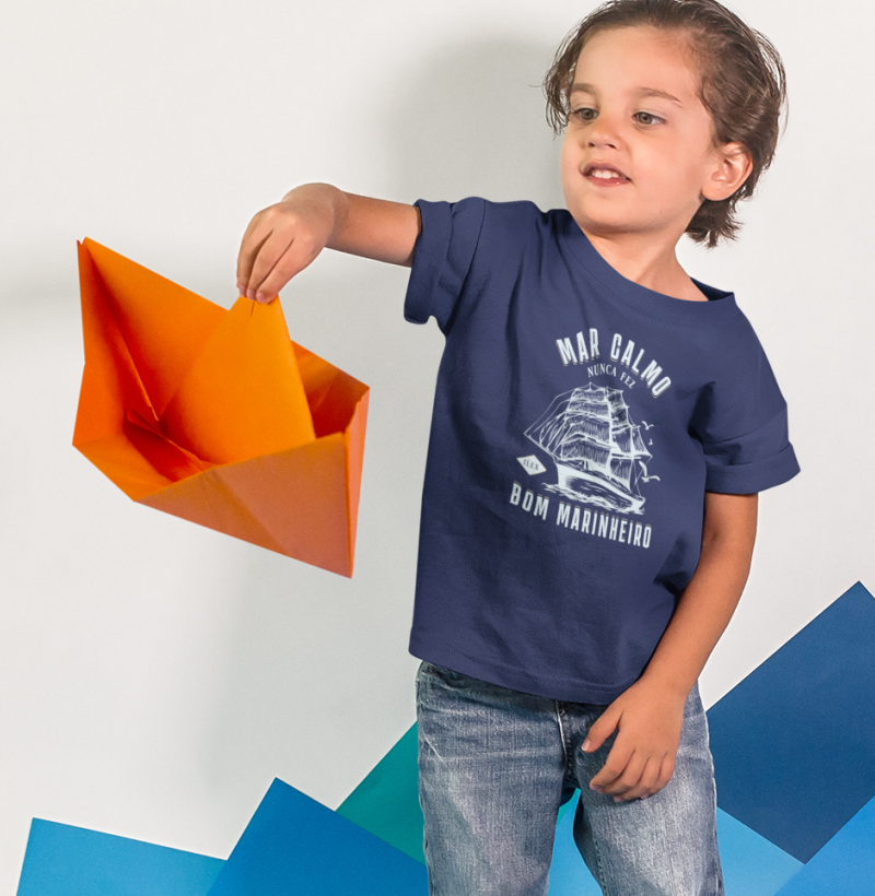 Camiseta Infantil Mar Calmo