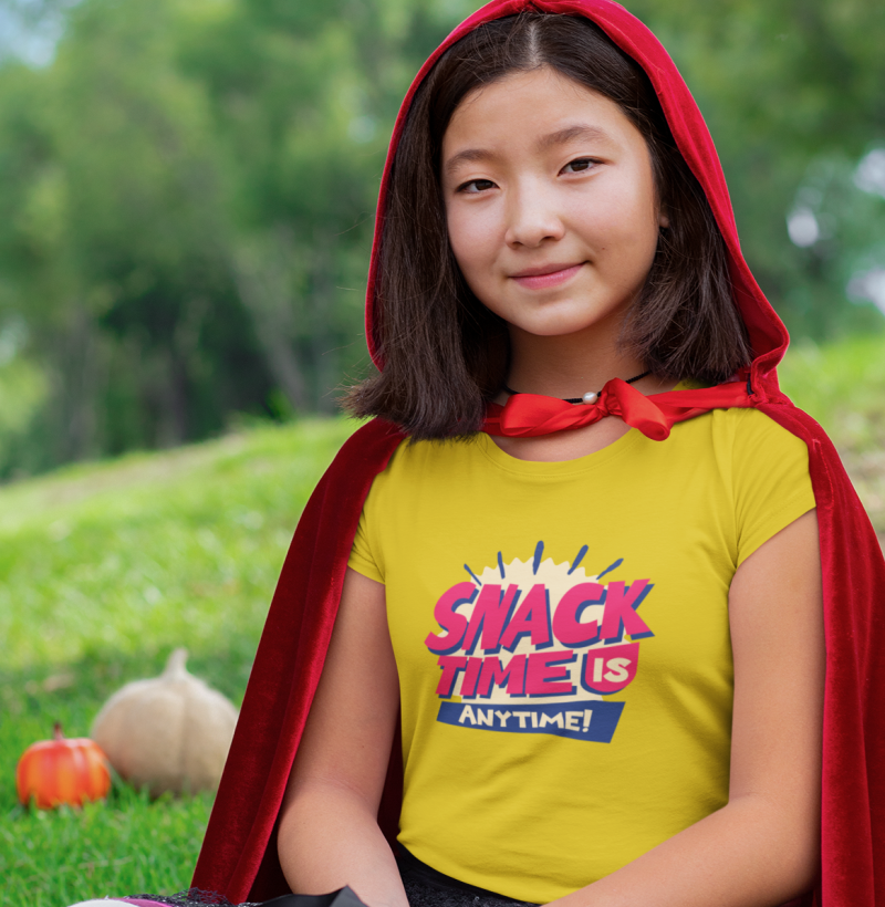 Camiseta Infantil Snack Time