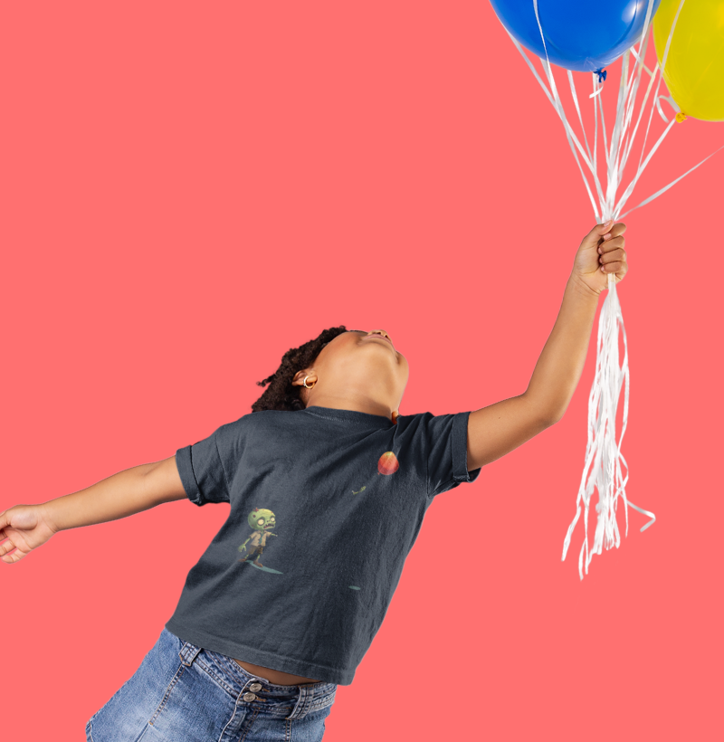 Camiseta Infantil Felicidade Passageira