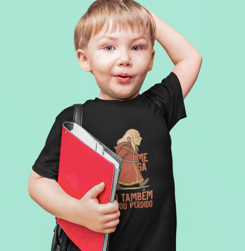 Camiseta Infantil Não me Siga