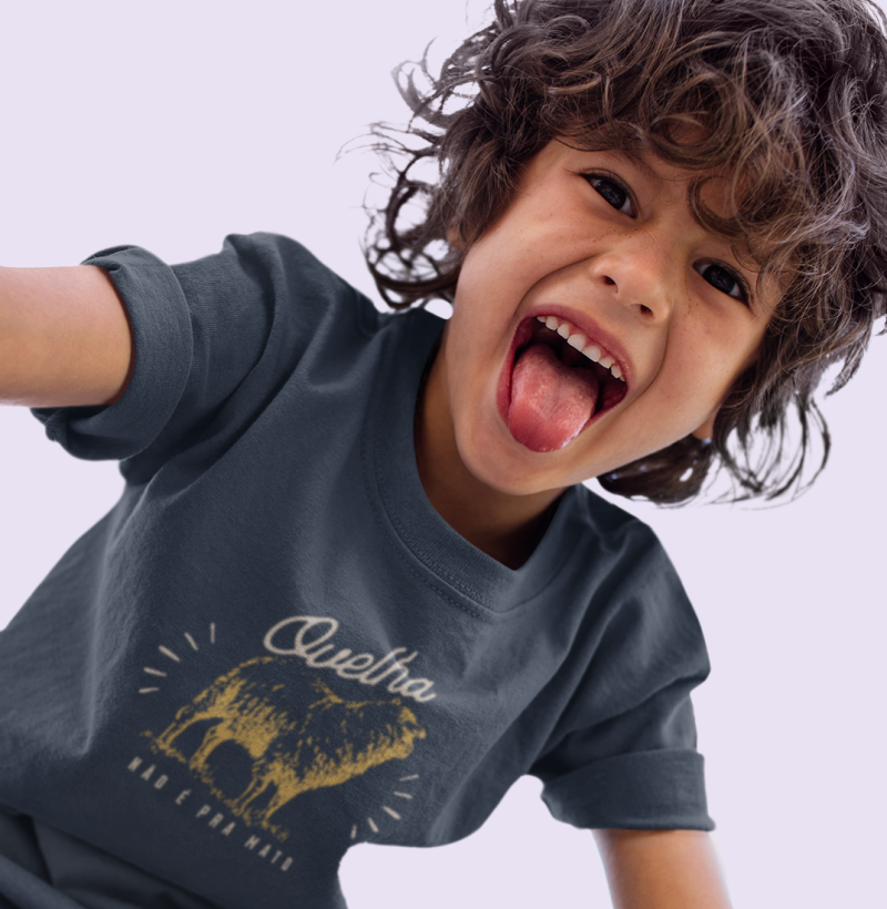 Camiseta Infantil Ovelha não é pra Mato