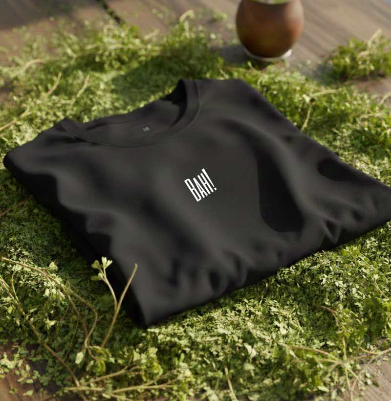 Camiseta Bah! minimalista