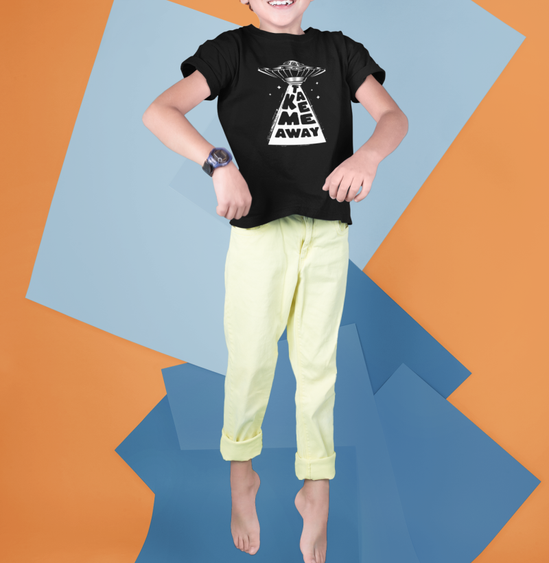 Camiseta Infantil Take me Away