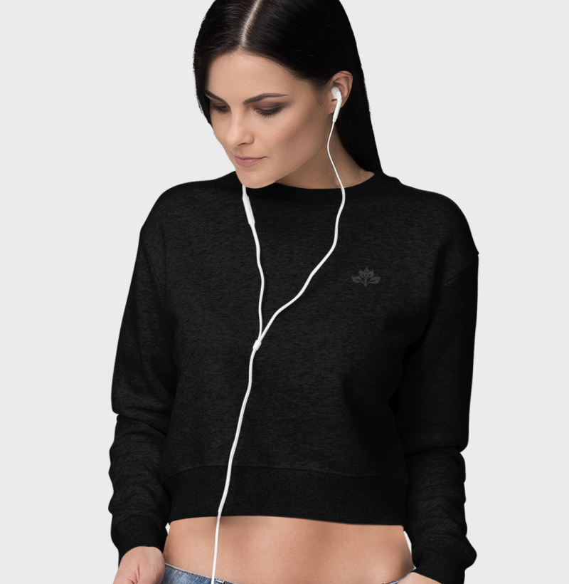 Moletom Cropped Básico